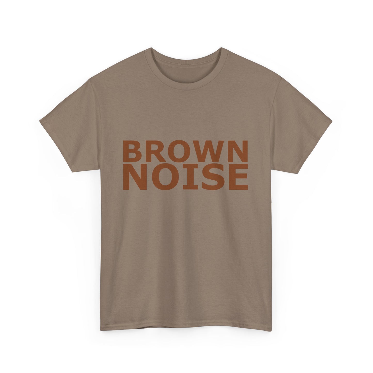 Brown Noise Noise Ambient T-Shirt Unisex Heavy Cotton Tee