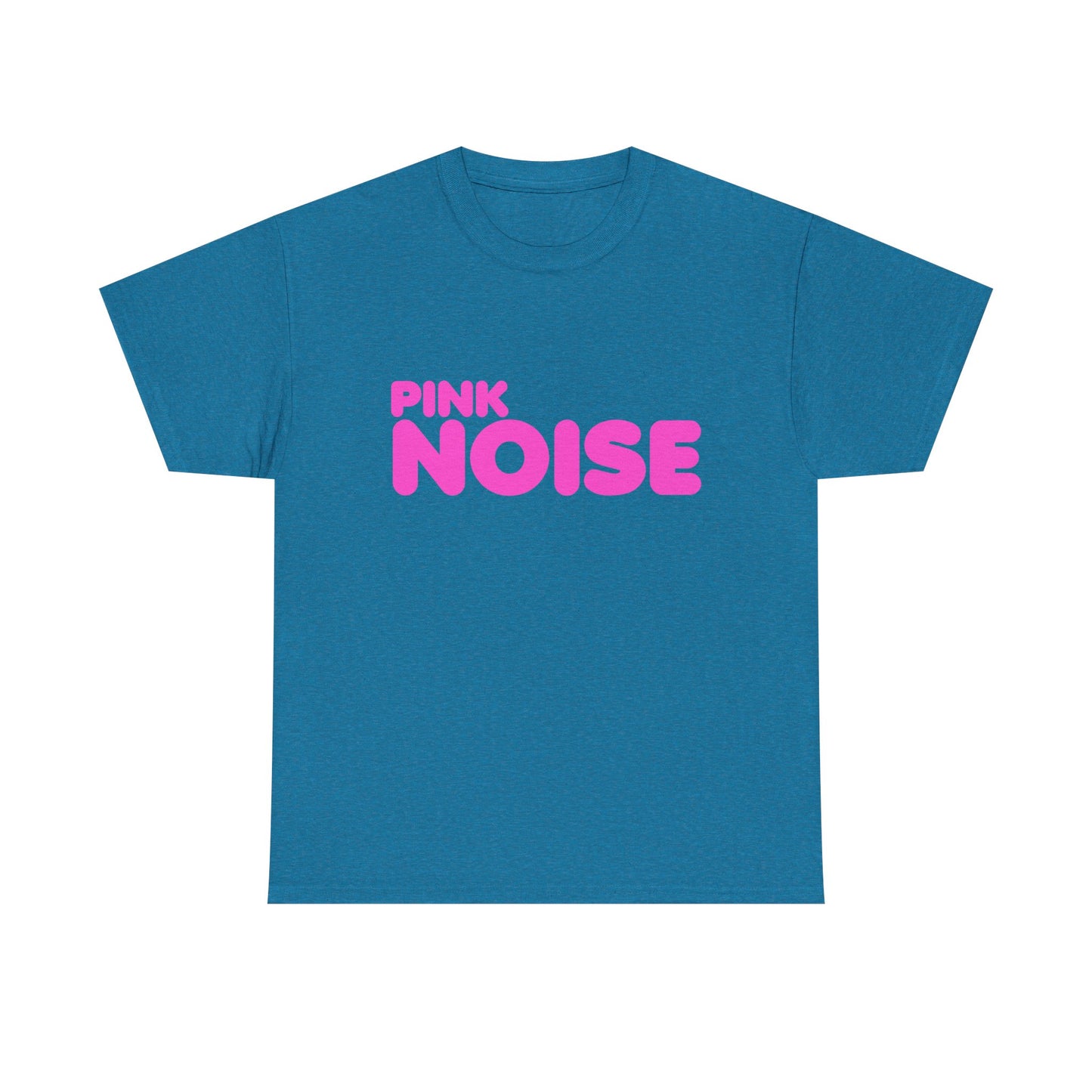 Pink Noise Bubble Lettering T-Shirt