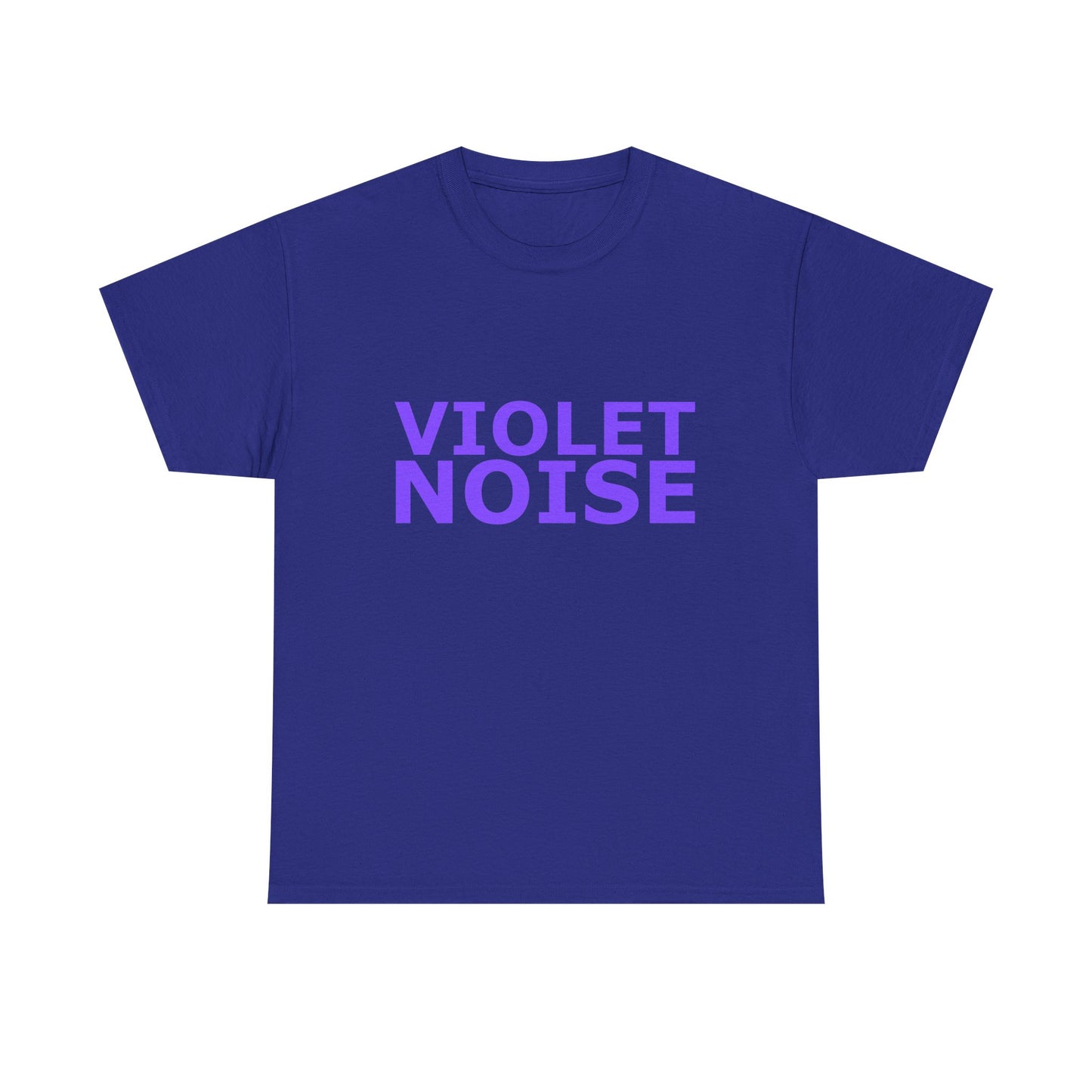 Violet Noise T-Shirt - Noise Ambient Unisex Heavy Cotton Tee