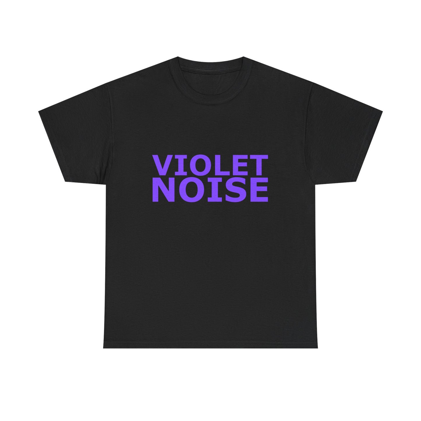 Violet Noise T-Shirt - Noise Ambient Unisex Heavy Cotton Tee