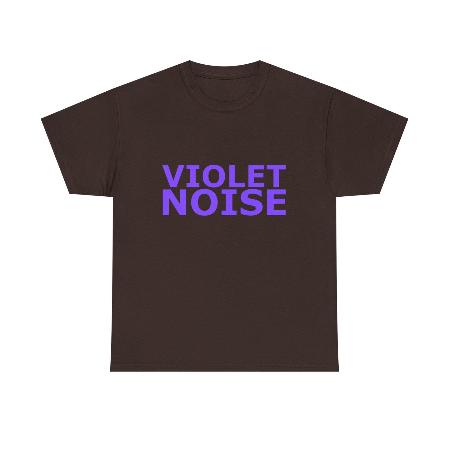 Violet Noise T-Shirt - Noise Ambient Unisex Heavy Cotton Tee