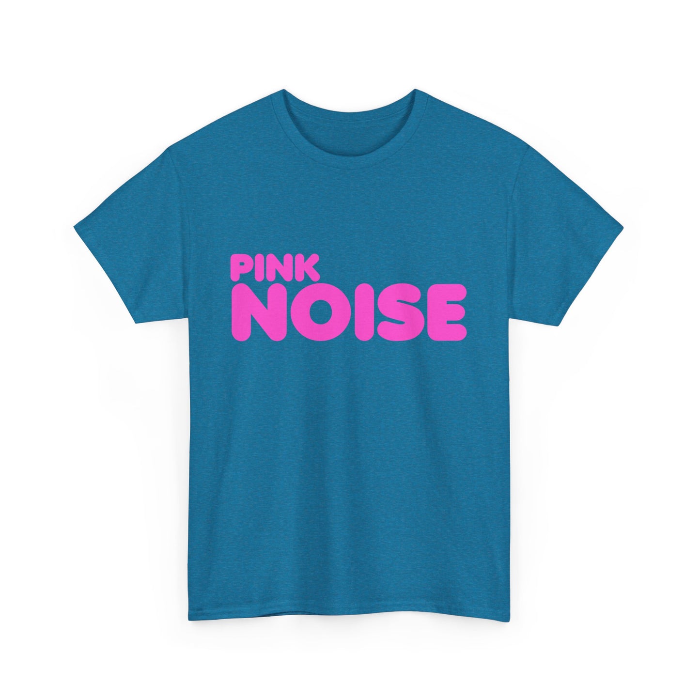 Pink Noise Bubble Lettering T-Shirt