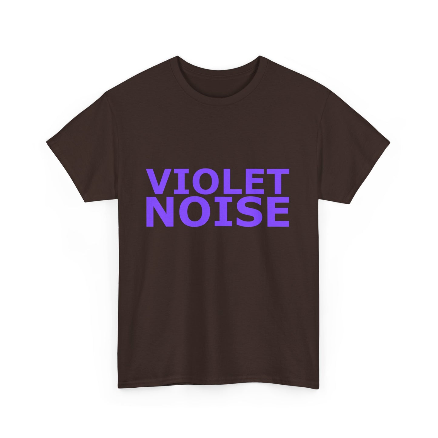Violet Noise T-Shirt - Noise Ambient Unisex Heavy Cotton Tee