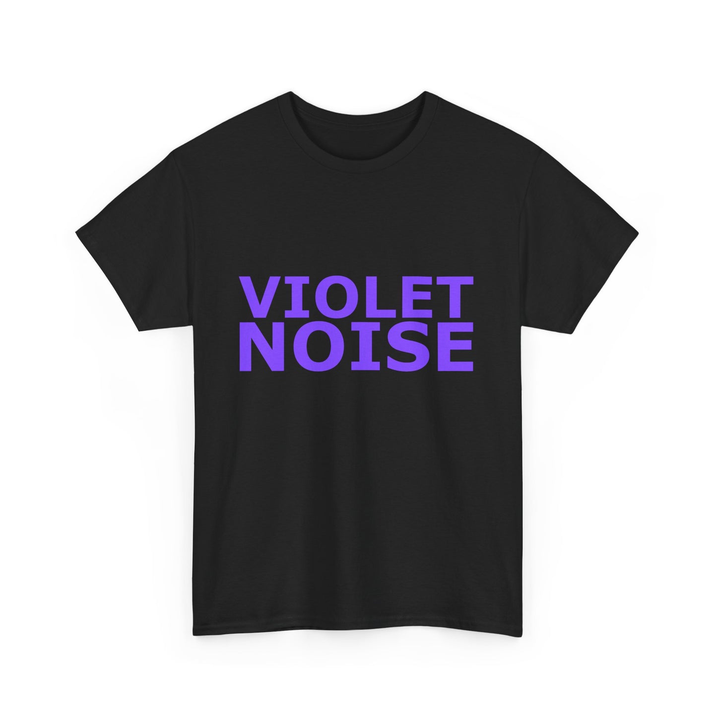 Violet Noise T-Shirt - Noise Ambient Unisex Heavy Cotton Tee