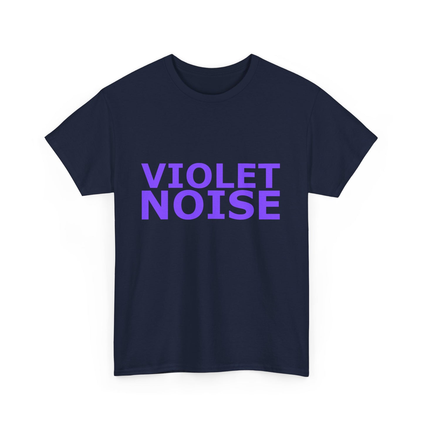 Violet Noise T-Shirt - Noise Ambient Unisex Heavy Cotton Tee