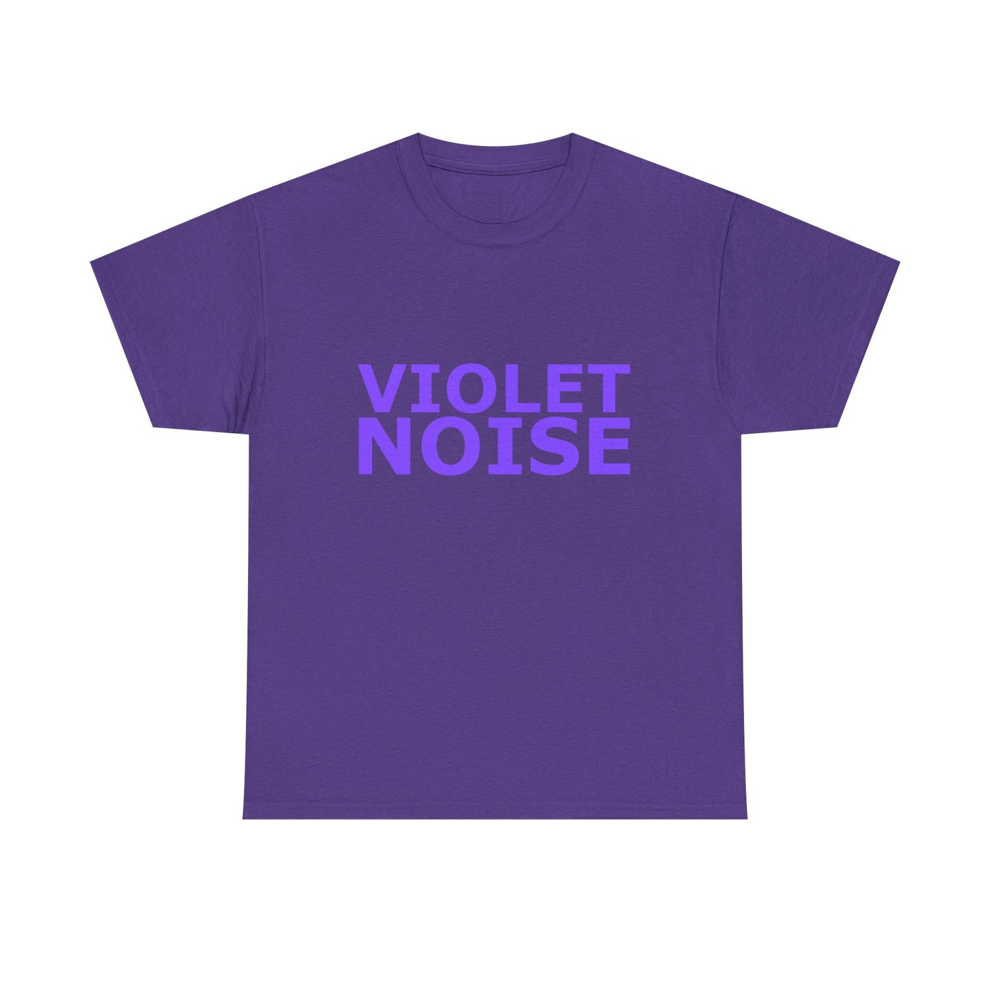 Violet Noise T-Shirt - Noise Ambient Unisex Heavy Cotton Tee