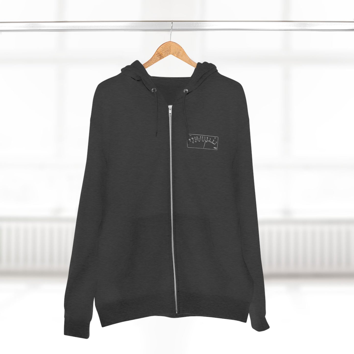 VU Meter Zipper Hoodie