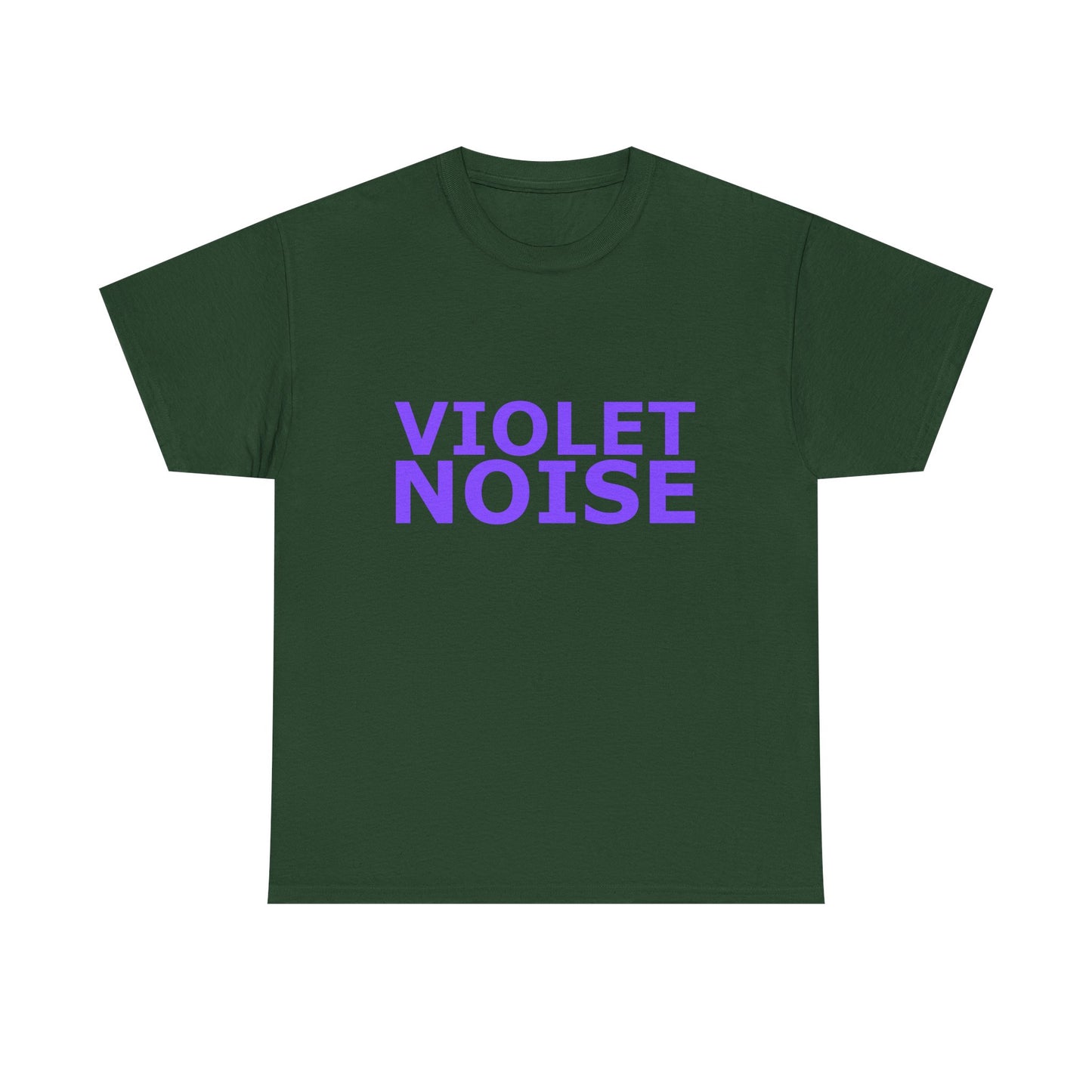 Violet Noise T-Shirt - Noise Ambient Unisex Heavy Cotton Tee