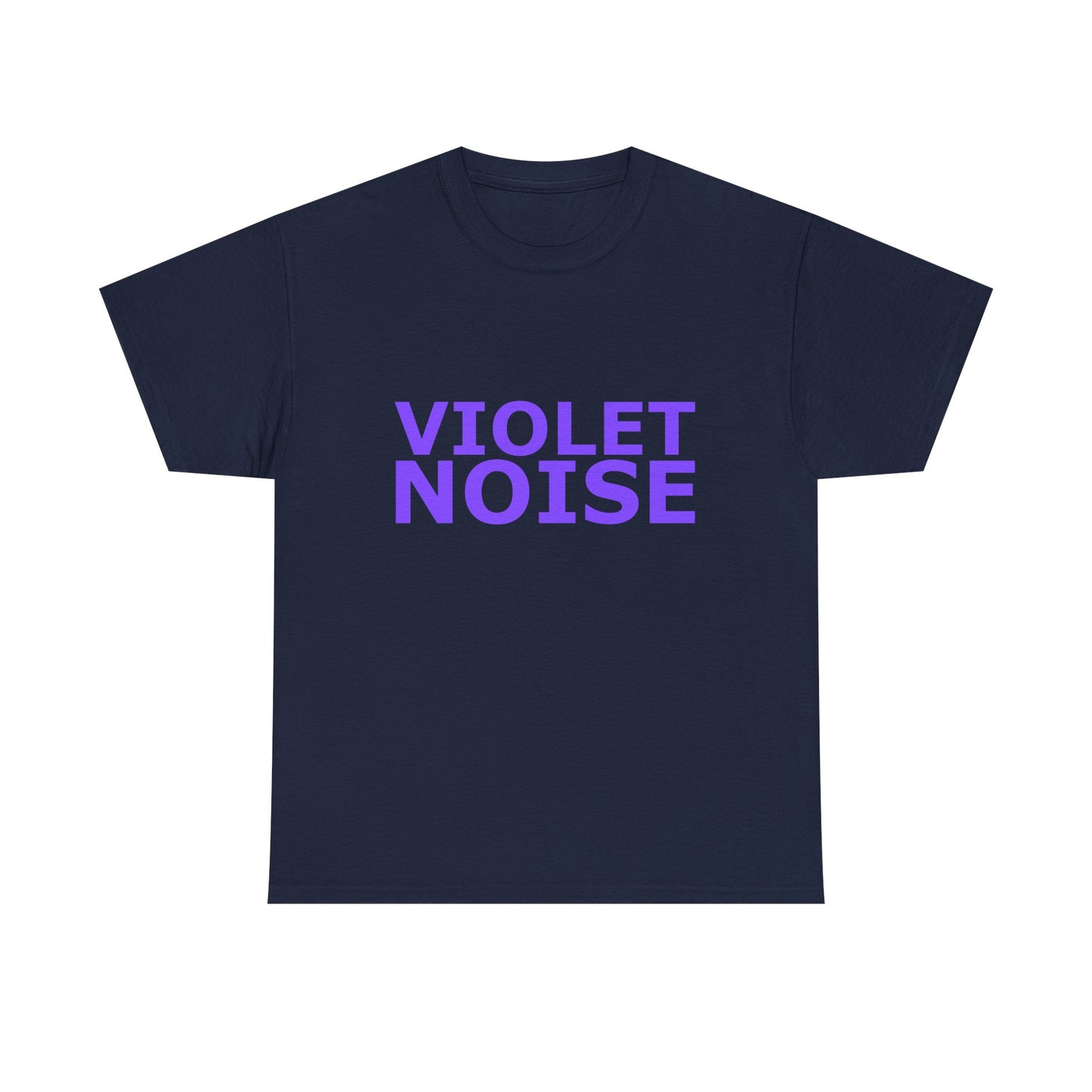 Violet Noise T-Shirt - Noise Ambient Unisex Heavy Cotton Tee