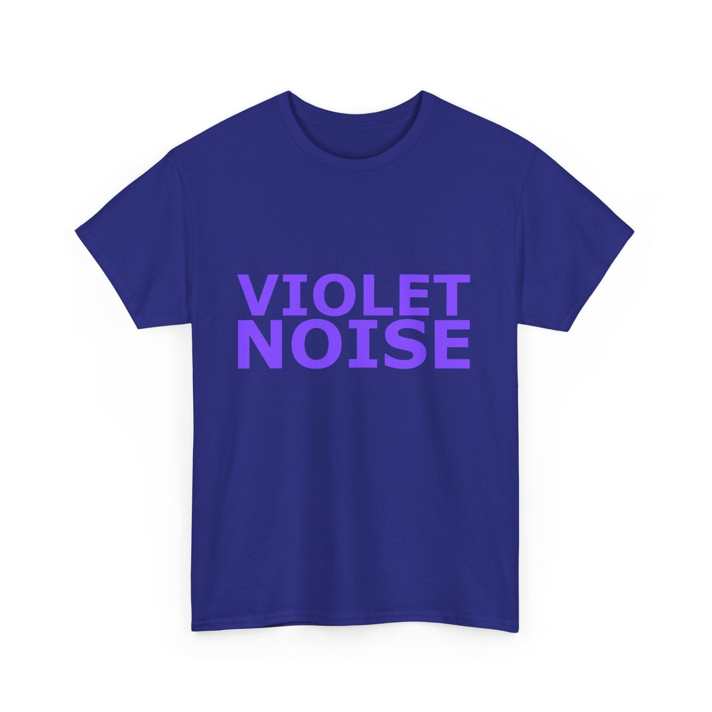 Violet Noise T-Shirt - Noise Ambient Unisex Heavy Cotton Tee