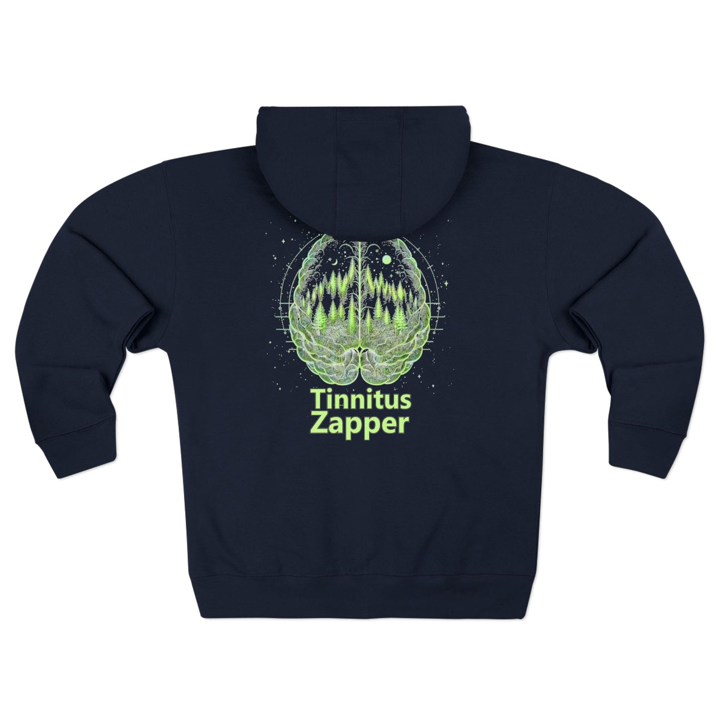 Tinnitus Zapper Zipper Hoodie