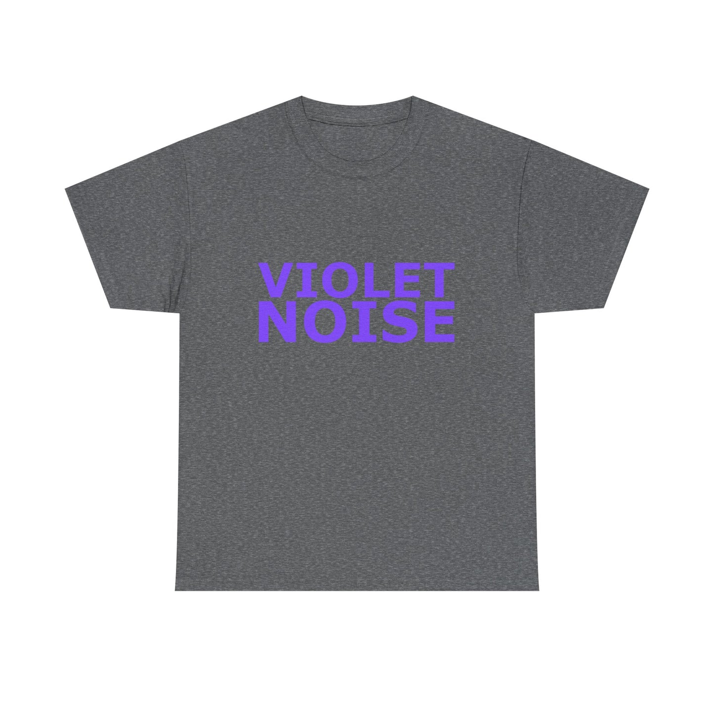 Violet Noise T-Shirt - Noise Ambient Unisex Heavy Cotton Tee