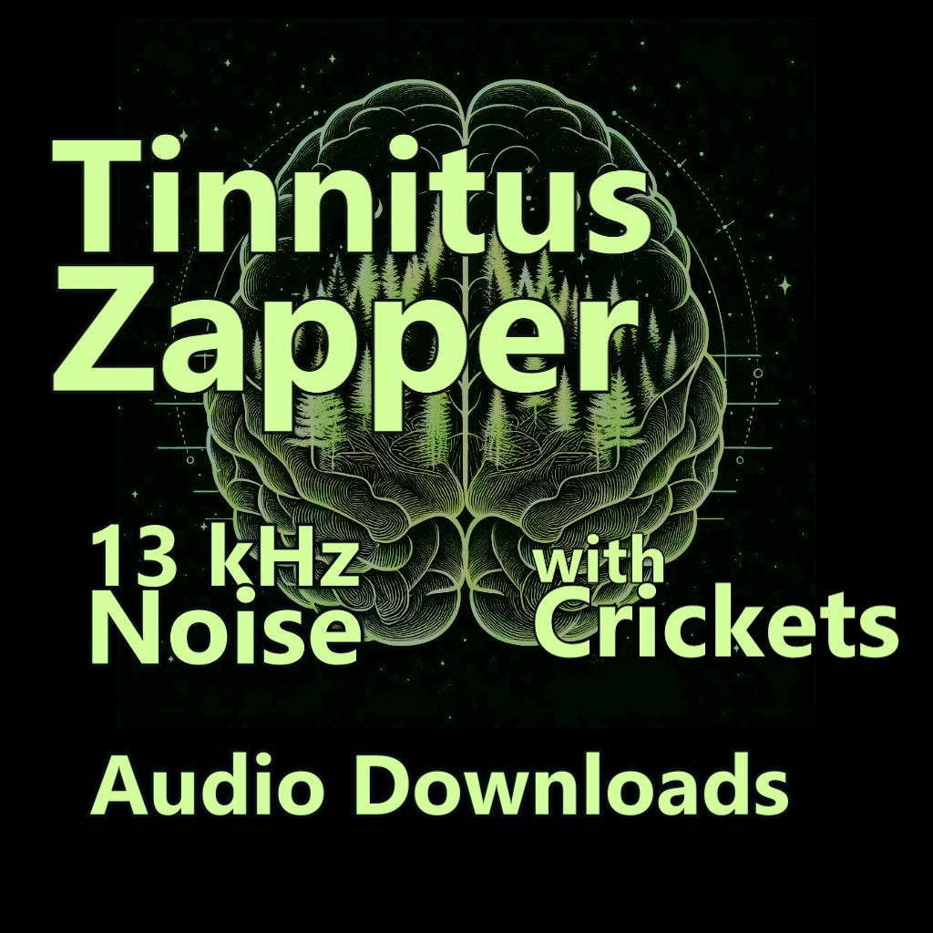 Tinnitus Zapper 2: Enhanced with Crickets & 13kHz Noise Masking